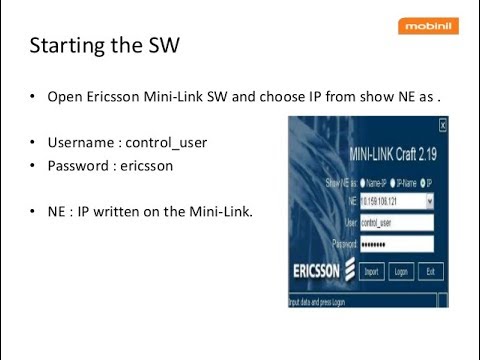 Ericsson Mini Link Craft 2.2 Dow